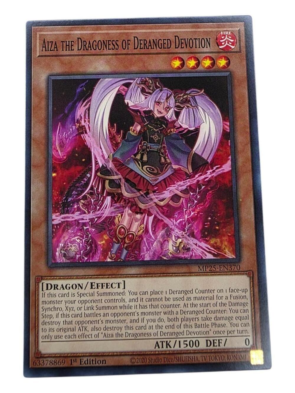 Aiza the Dragoness of Deranged Devotion 1st Edition Common 2025 Mega-Pack MP25-E